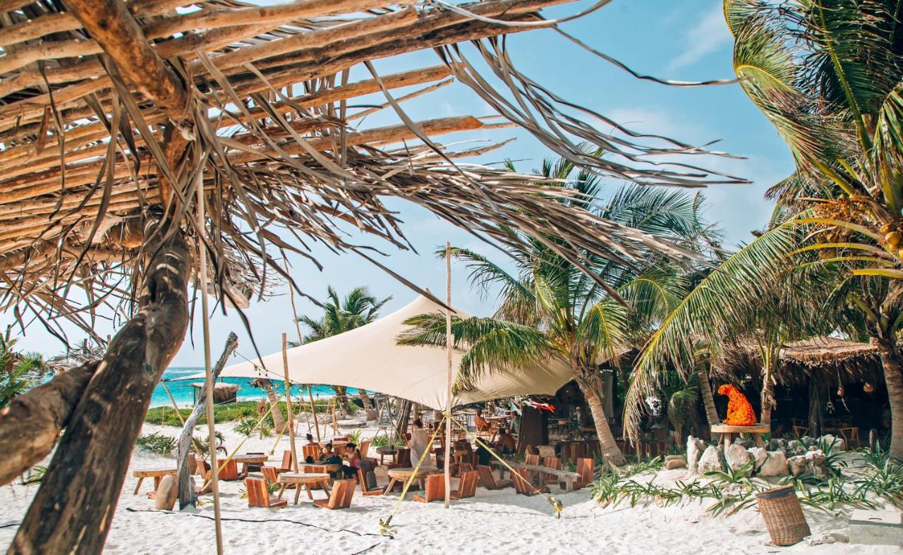 Ikal Tulum Hotel Экстерьер фото Beach bar in Tulum