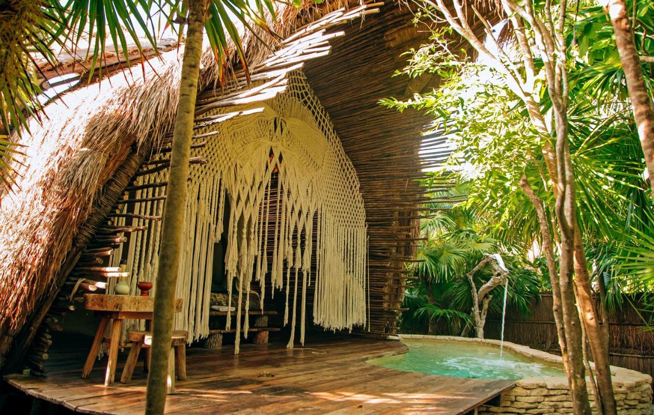 Ikal Tulum Hotel Экстерьер фото Eco-hotel in Tulum, Mexico