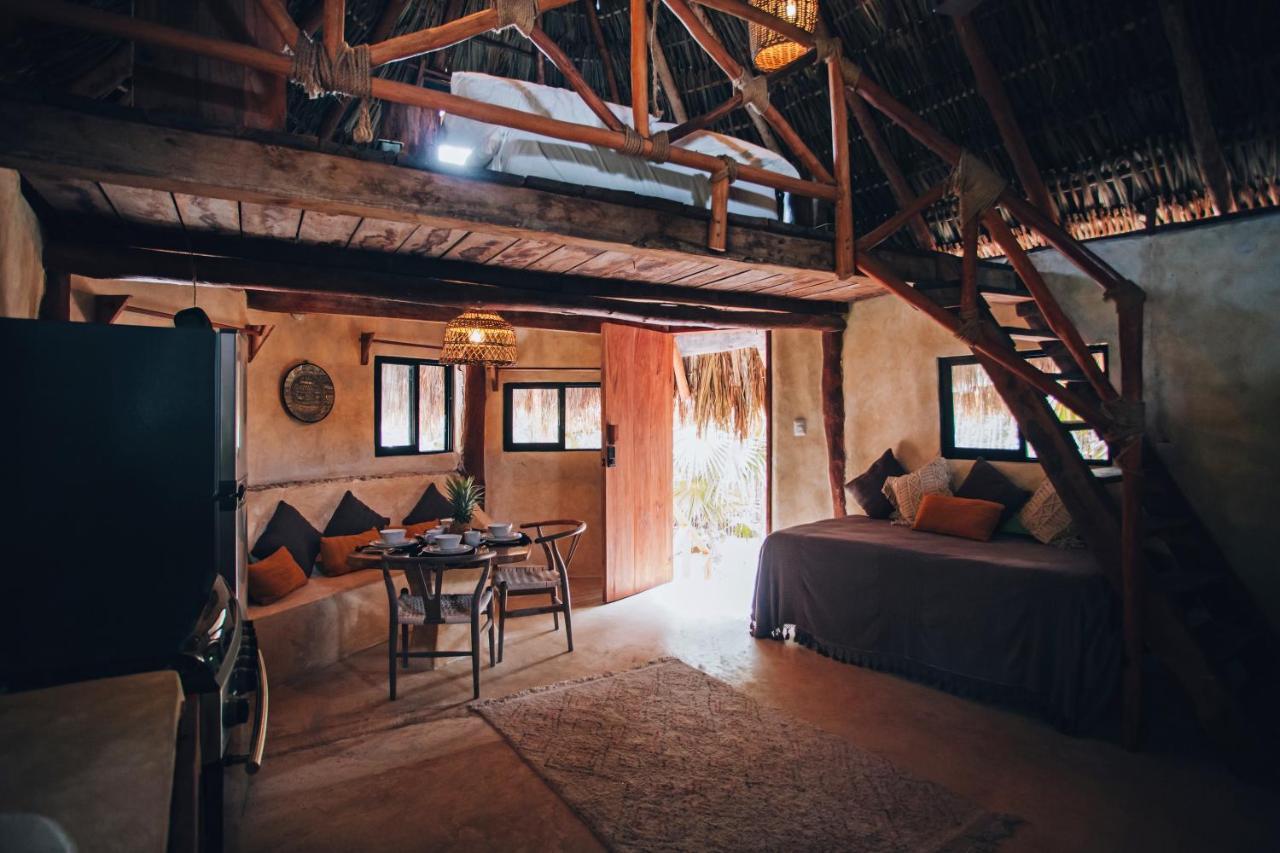 Ikal Tulum Hotel Экстерьер фото Interior of a hotel in Tulum, Mexico